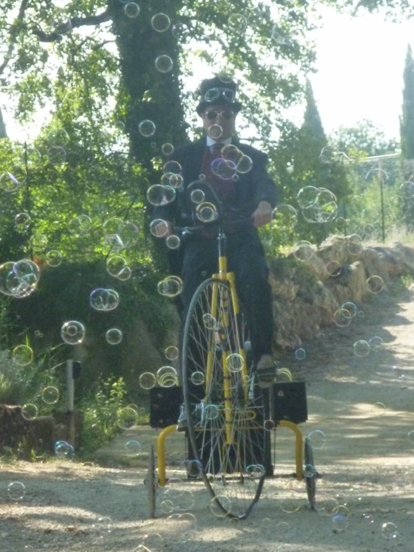 Animations pour l'accueil au Château Pont Royal